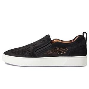 New Vionic Kimmie Suede Slip on Casual Sneakers Shoes Women's Size 8 Black